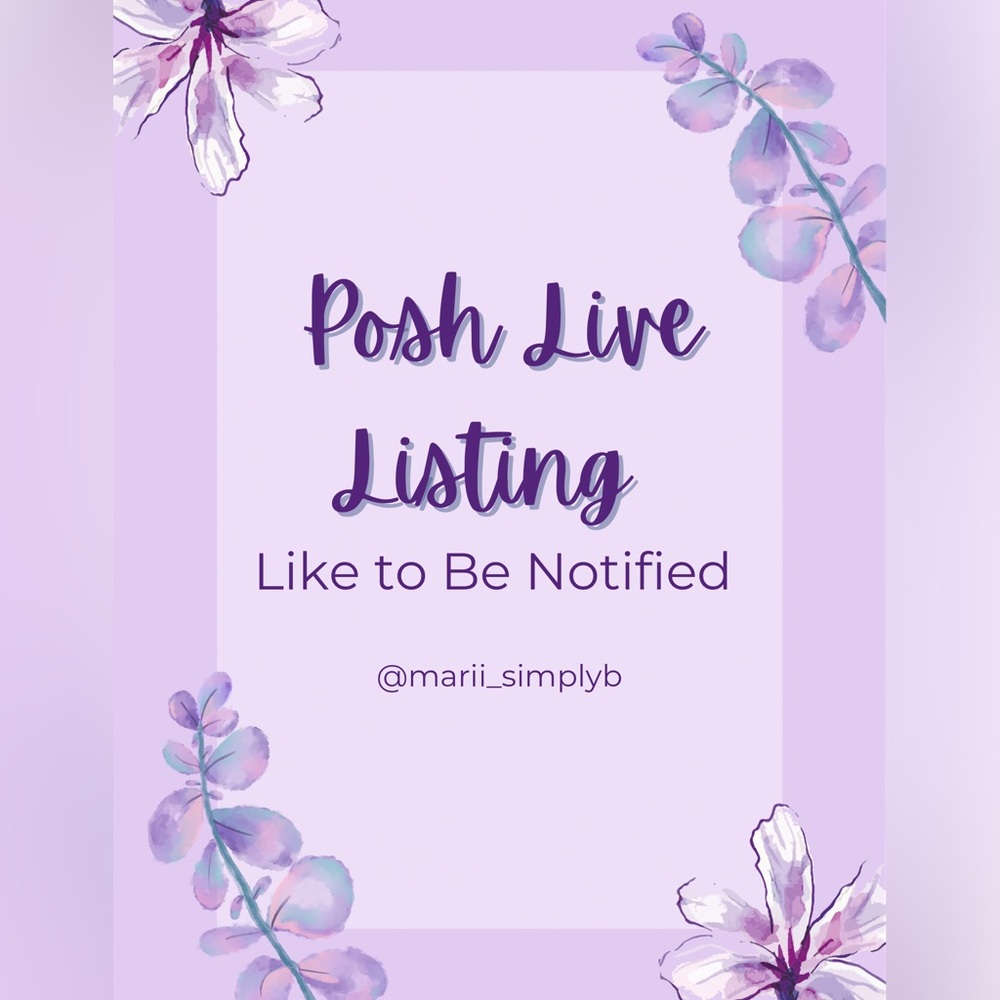 💜 Like to be Notified 💜